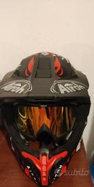 Casco moto airoh L con visiera