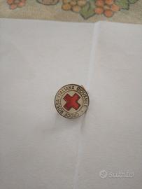 vintage Spilletta Croce  Rossa Italiana 