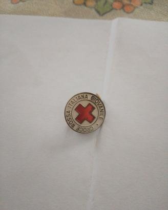 vintage Spilletta Croce  Rossa Italiana 
