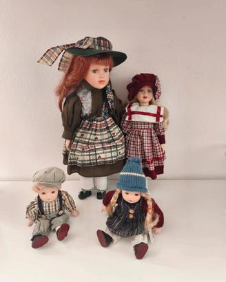 Bambole di porcellana collezione 