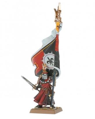 Bretonnia BSB on Foot - Warhammer The Old World 