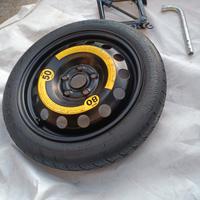ruotino di scorta vw 125 70 16 