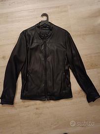 Giubbino pelle Zara uomo taglia L.