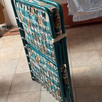 brandina pieghevole con materassino