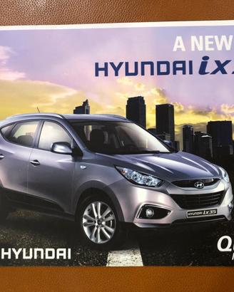 Depliant brochure hyundai ix35