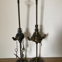 Lampade ad olio fiorentine antiche