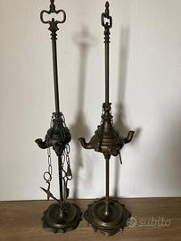 Lampade ad olio fiorentine antiche
