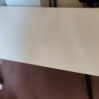 Tavolo cucina 160x90 bianco/nero – €100