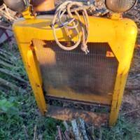D4 cingolato agricolo originale radiatore e parti