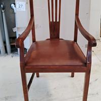 Sedia salone con braccioli 