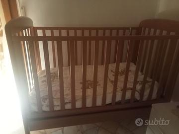 Lettino a sbarre fascia d'età 0 - 3 anni