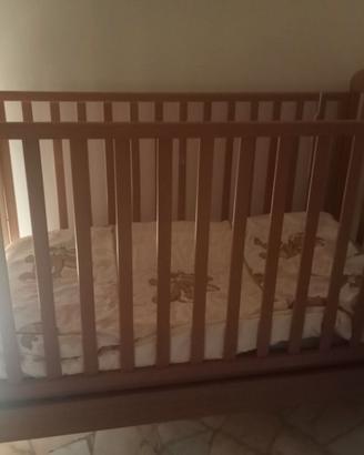 Lettino a sbarre fascia d'età 0 - 3 anni