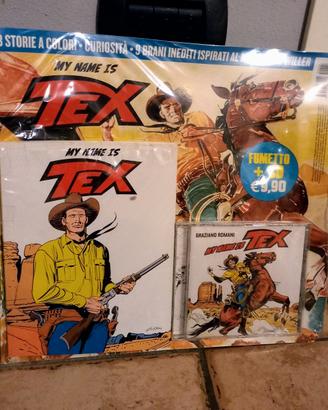 my name is Tex cd graziano romani panini fun