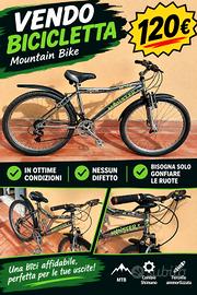 bicicletta Mountain bike 