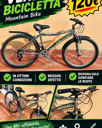 bicicletta Mountain bike 