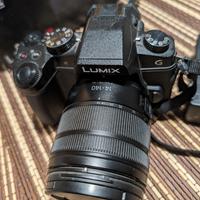 Panasonic Lumix g80 con obiettivo 14-140