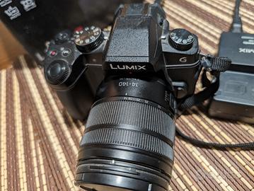 Panasonic Lumix g80 con obiettivo 14-140