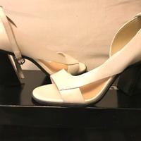 Sandali in pelle bianca M&S