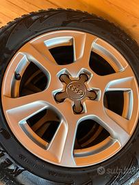 Cerchi Audi da 16” e gomme termiche