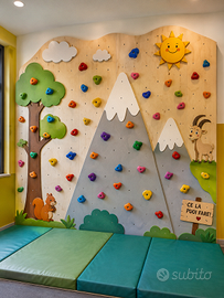 Arrampicate x Bambini x Centri Sportivi, Ludoteche