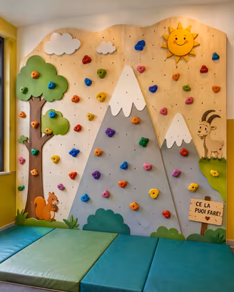 Arrampicate x Bambini x Centri Sportivi, Ludoteche