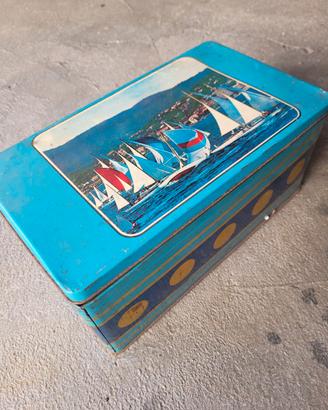 Vintage Scatola LATTA Lievito PaneAngeli 1970