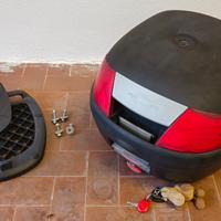 Baule / Porta Casco per Aprilia Scarabeo 50