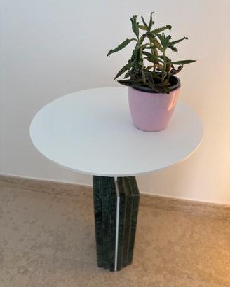 Tavolino di Design con Base in Verde Guatemala