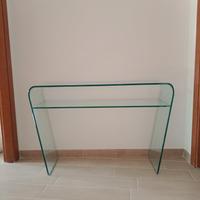 Consolle  in vetro