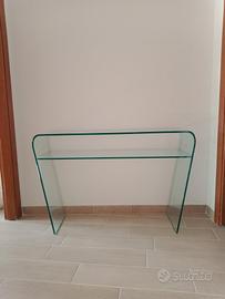 Consolle  in vetro