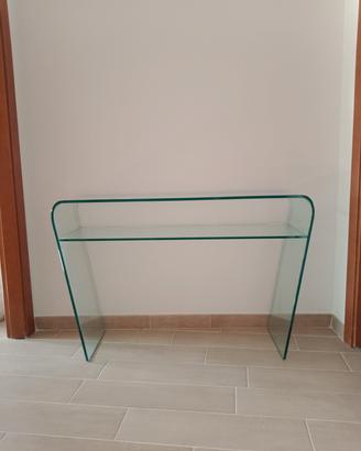 Consolle  in vetro