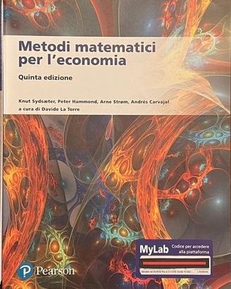 Metodi matematici per l'economia
