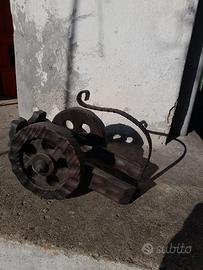 PORTABOTTIGLIA IN LEGNO