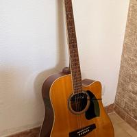 Chitarra acustica Ibanez PF15ECE-NT con Pickup Eko