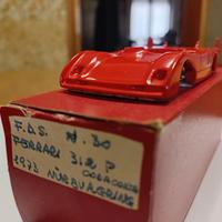 Kit F.D.S Ferrari 312P coda corta scala 1/43