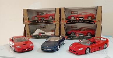 modellini 1/24 Ferrari  Lamborghini Burago 