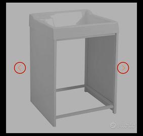 Lavatoio Copri Lavacril On Colavene 73x67,5x109h 