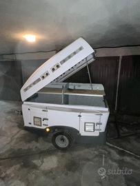 Carrello appendice trasporto cani