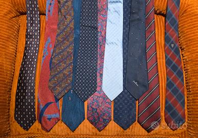 Lotto n. 3 Cravatte vintage strette