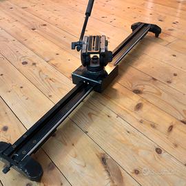 Slider Pro Smart System 80cm + testa manfrotto hdv
