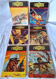 Fumetti I Valorosi 6 albi - Editoriale Corno  1966