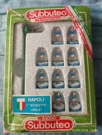 Squadra SUBBUTEO SSC Napoli 1986/87 Campione 