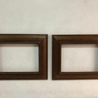 Coppia Cornici Legno Toscana