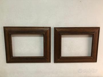 Coppia Cornici Legno Toscana