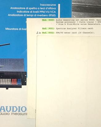 Analizzatore di spettro audio