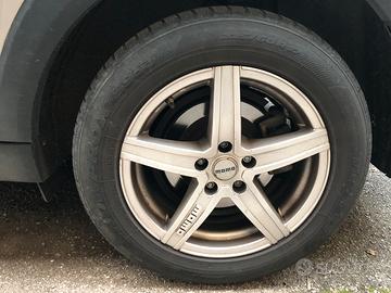 Cerchi in lega da 17 con gomme invernali