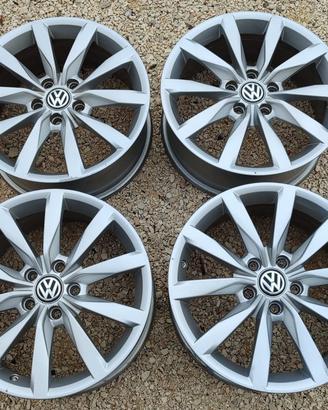 4 Cerchi In Lega ORIGINALI 17 Volkswagen Golf