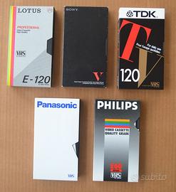 Cassette VHS usate