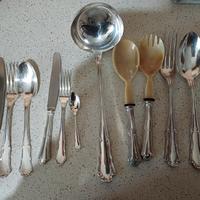 posate stile inglese in argento 