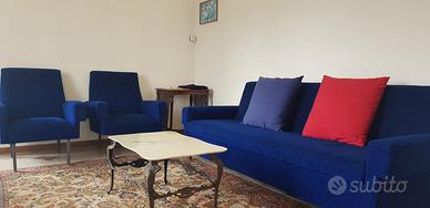 4 Poltrone+1 divano letto modernariato anni 50/60